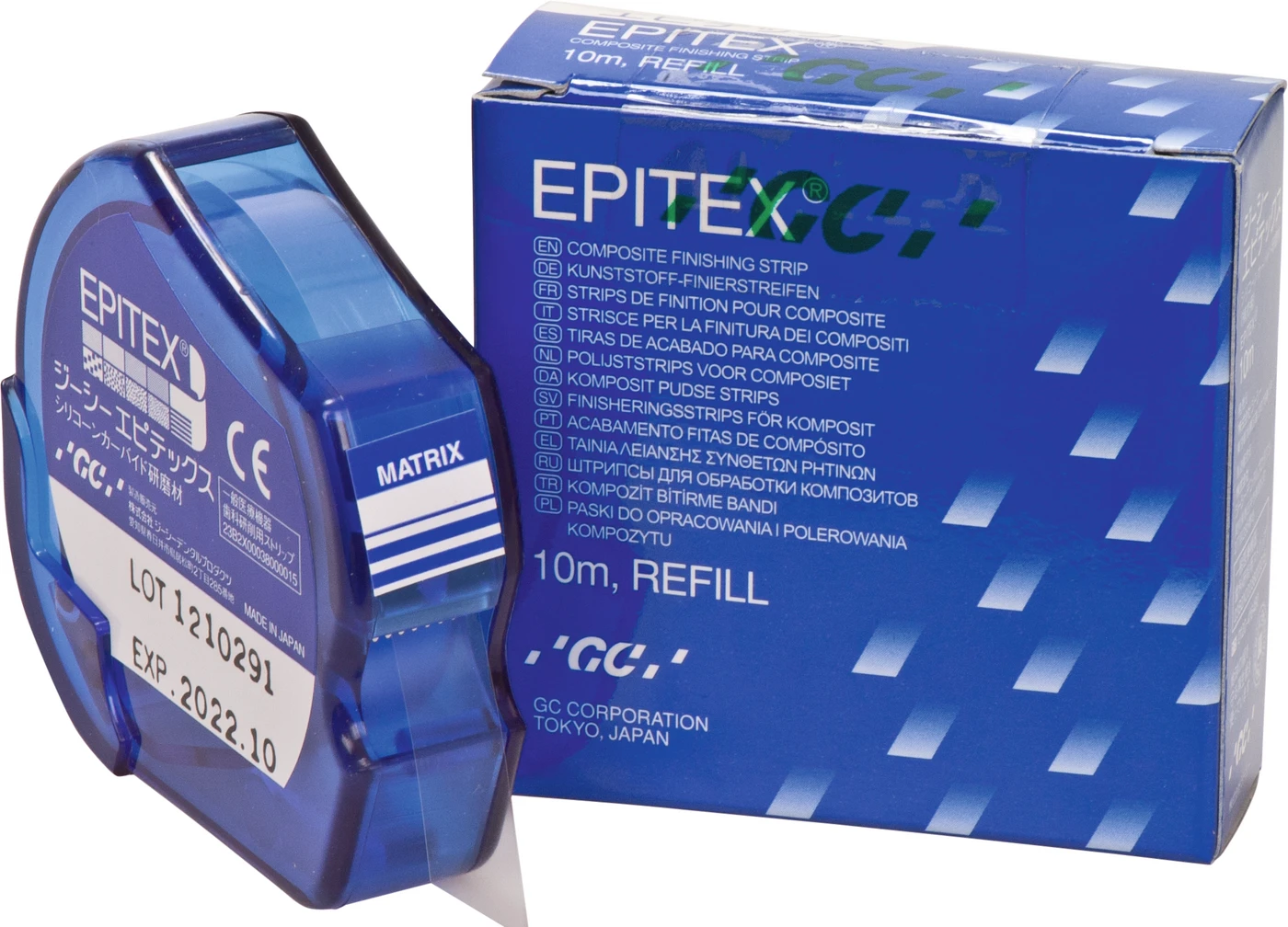 GC EPITEX® Refill 10 m Streifen transparent