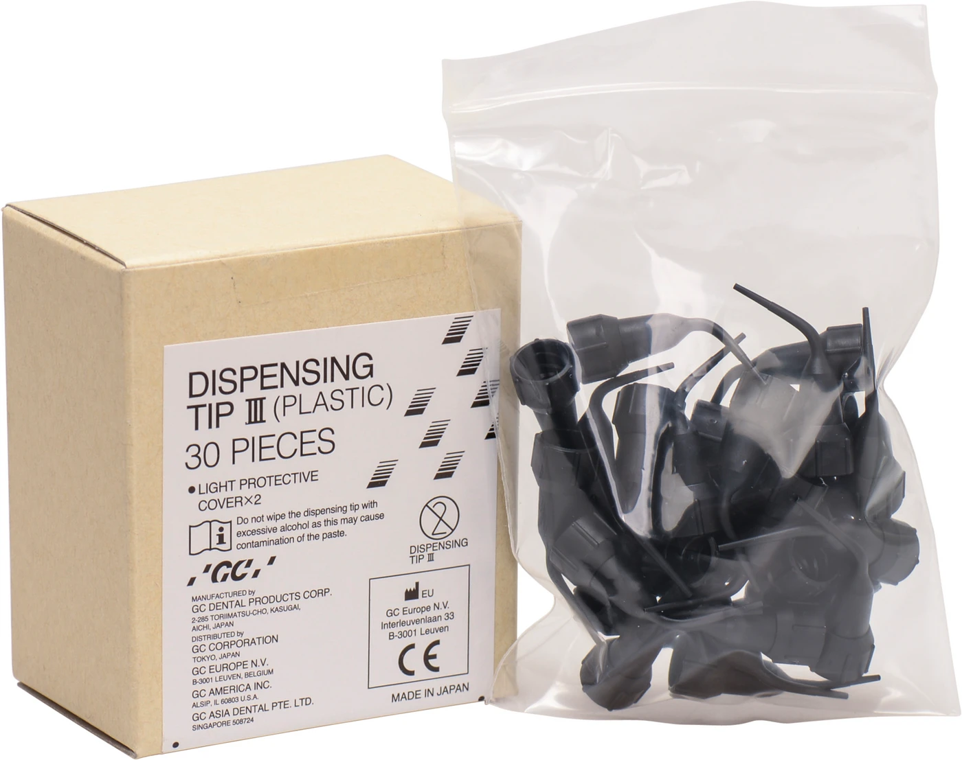 GC Dispensing Tip III Packung 30 Stück Plastik