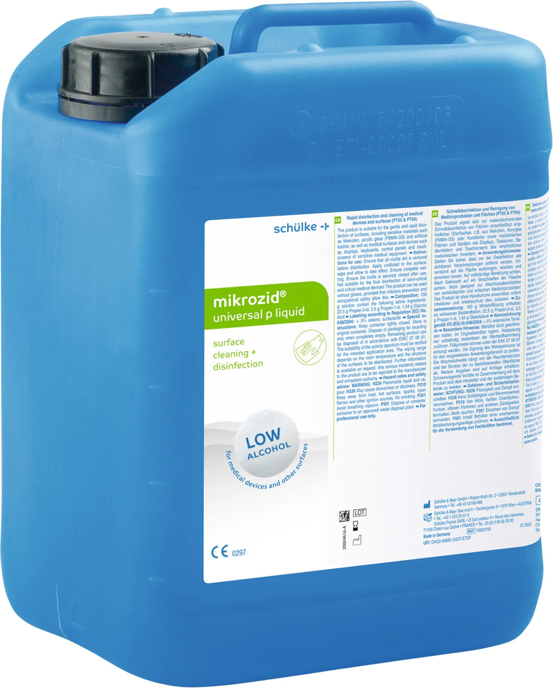 mikrozid® universal p liquid Kanister 5 Liter