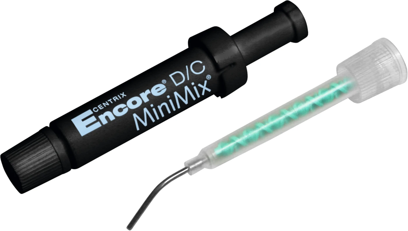 Encore® D/C MiniMix® Packung 12 x 0,5 ml Einzeldose Contrast Blue, 24 Mischdüsen