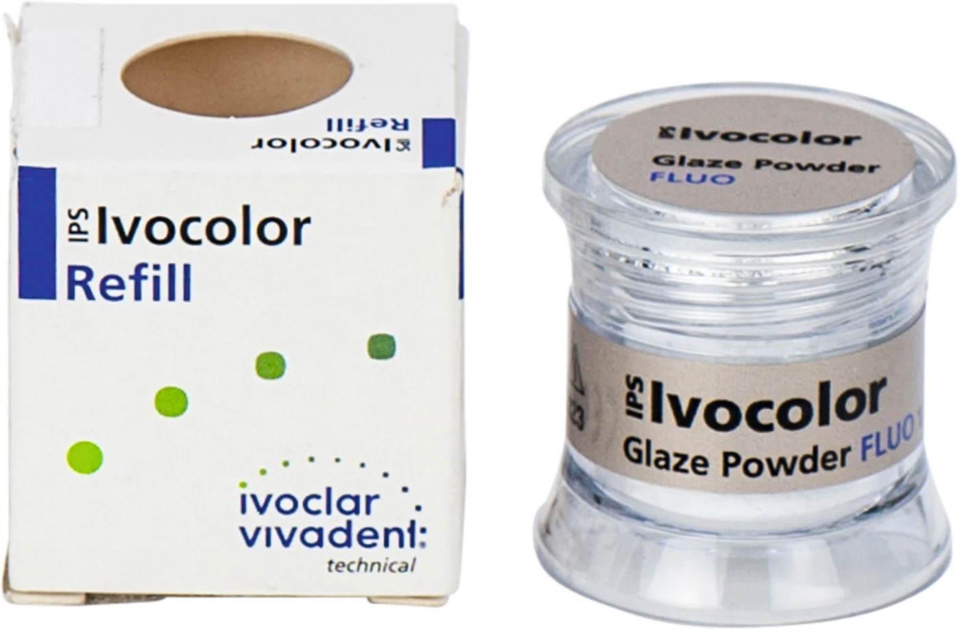 IPS Ivocolor Glaze Powder Dose 1,8 g Glaze Powder FLUO