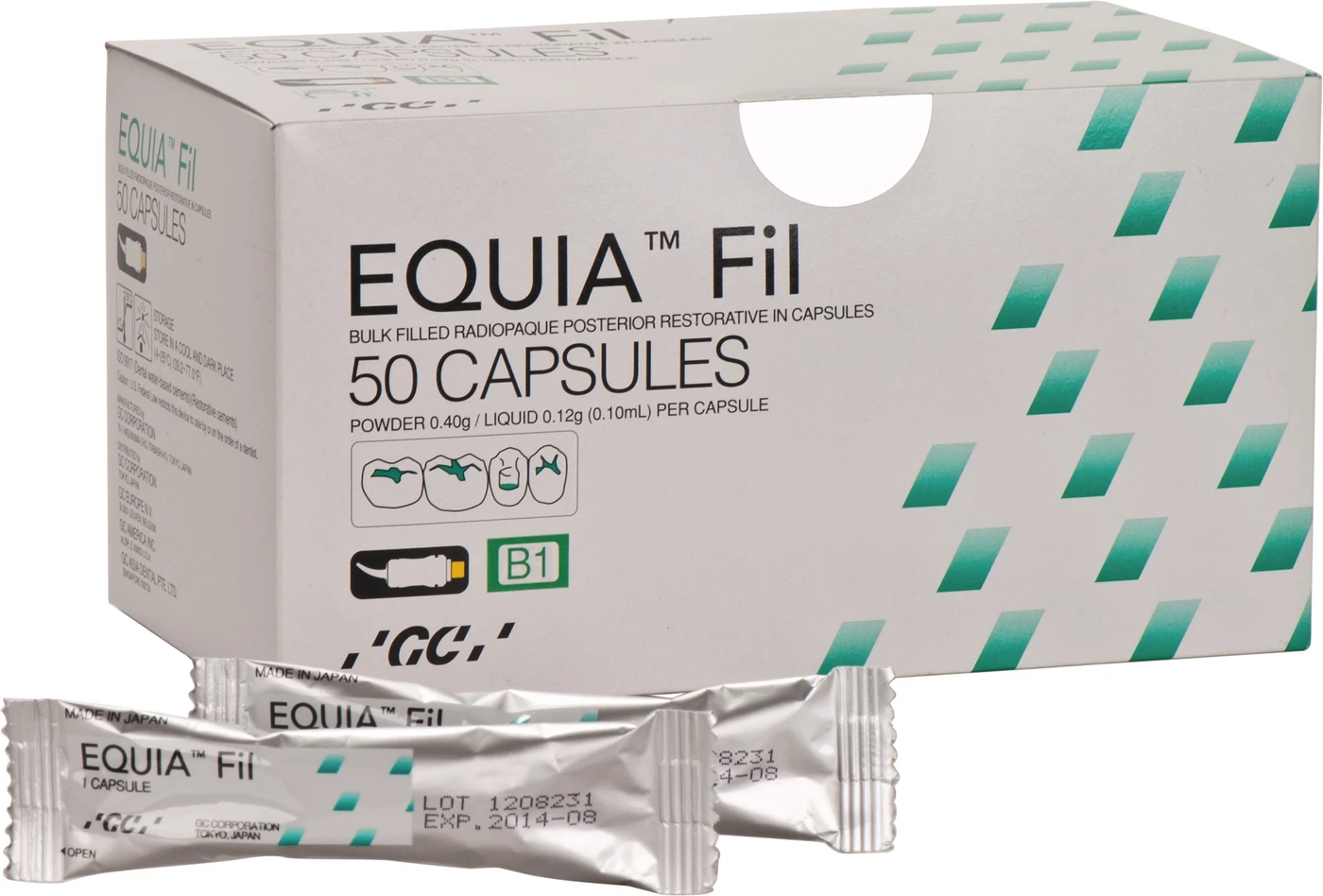 GC EQUIA™ Nachfüllpackung 50 Kapseln B1