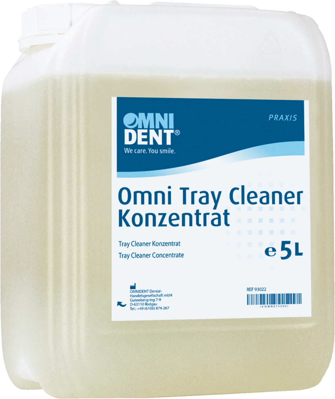 Omni Tray Cleaner Konzentrat Kanister 5 Liter