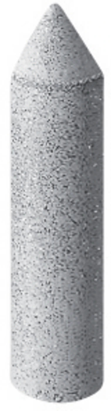 EVE ECOCERAM Packung 100 Stück unmontiert, hellgrau grob, Figur Torpedo, 6 x 24 mm