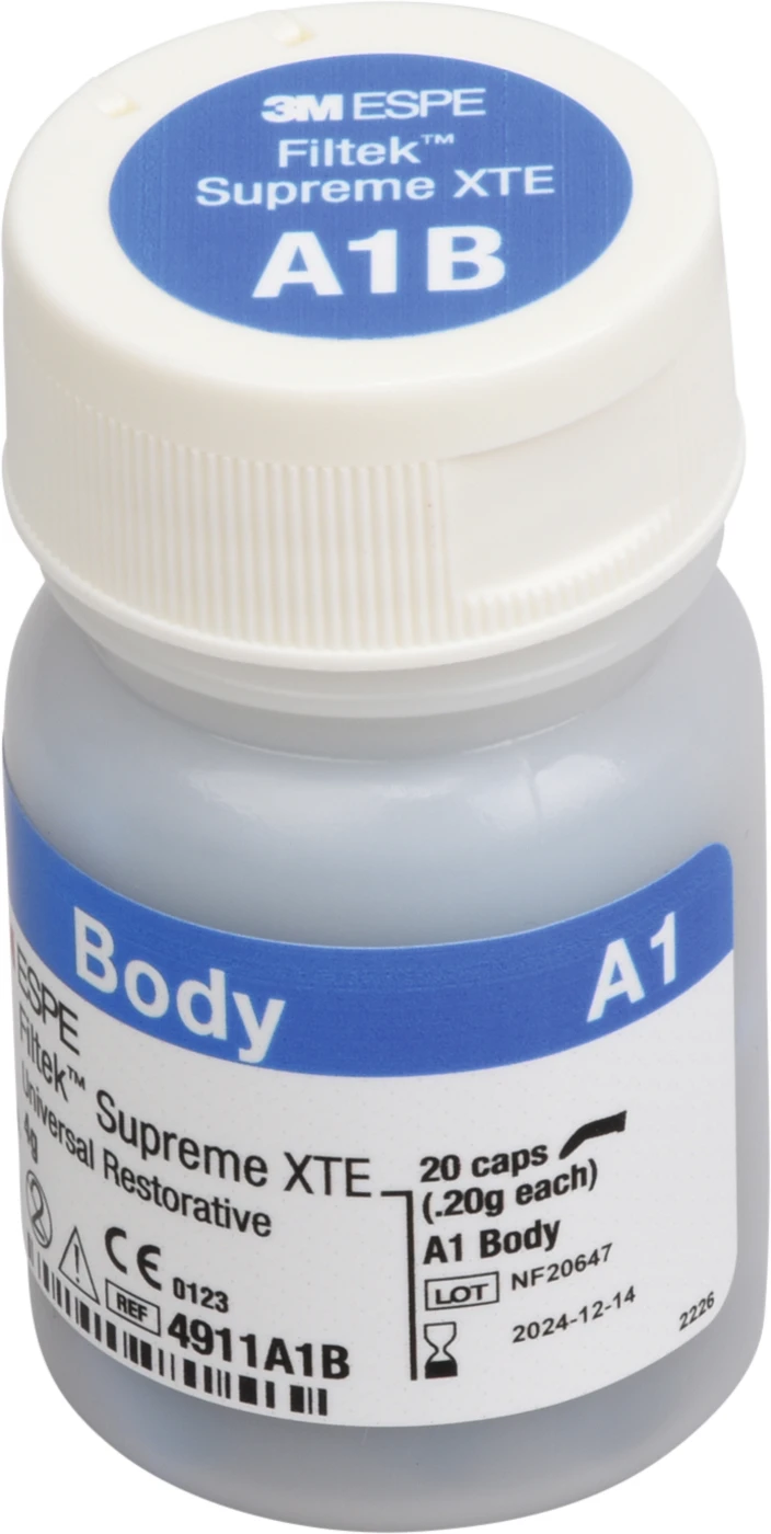 Filtek™ Supreme XTE Universal Packung 20 x 0,2 g Kapsel body A1