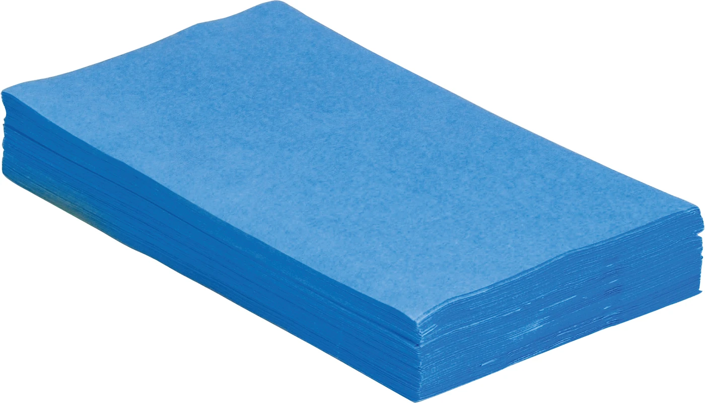 Monoart® Traypapier Blisterpackung 250 Stück capriblau, 28 x 36 cm