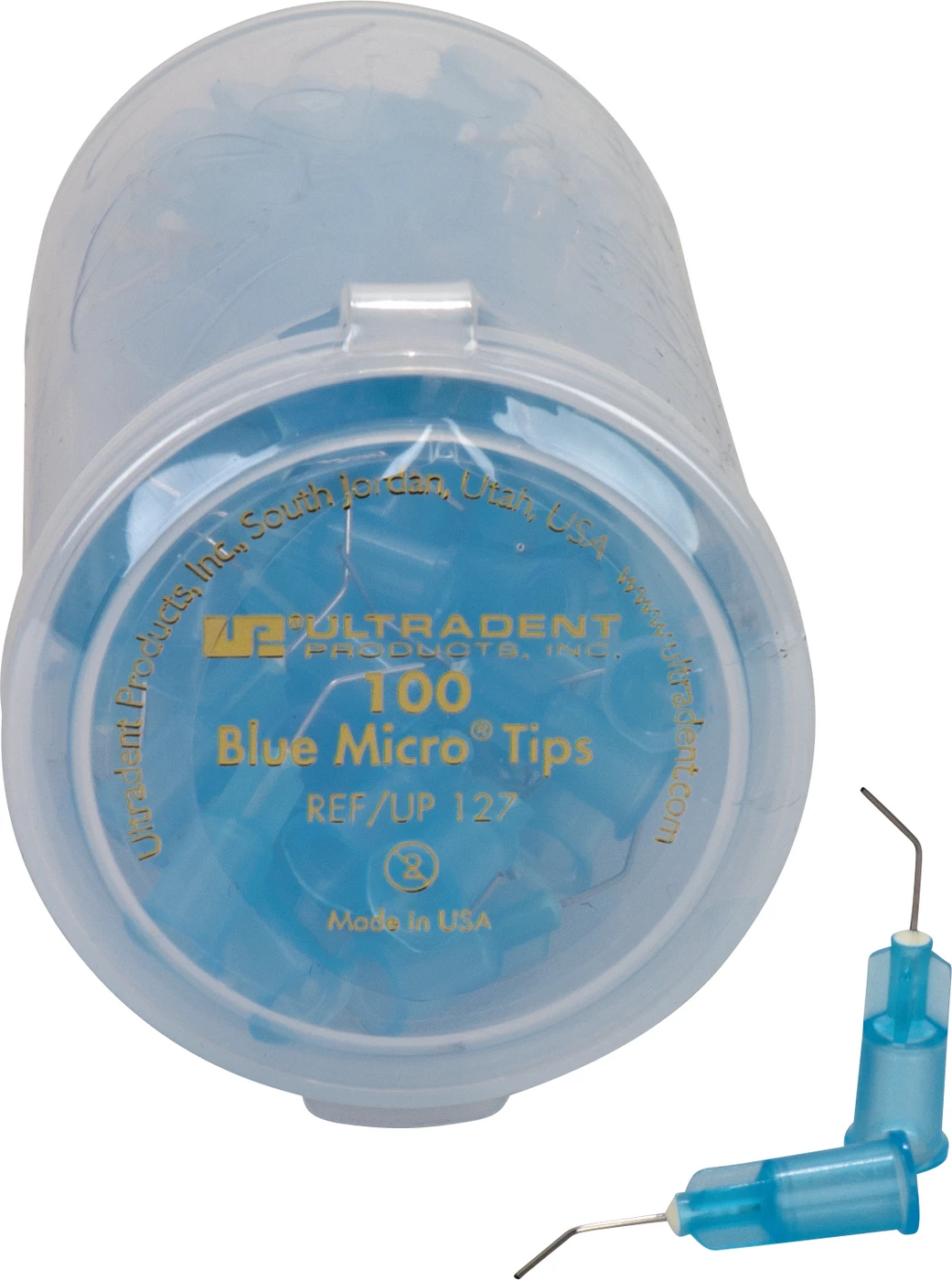 Blue Micro® Tip Packung 100 Blue Micro Tips, Ø 0,5 mm