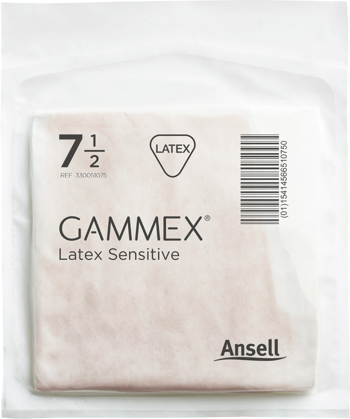 Gammex® Latex Sensitive Packung 50 Paar puderfrei, braun, Größe 7,5