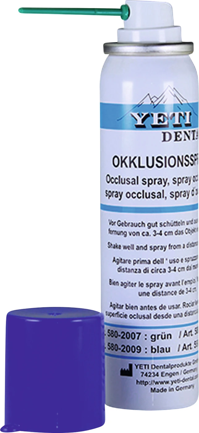 Okklusionsspray Flasche 75 ml blau