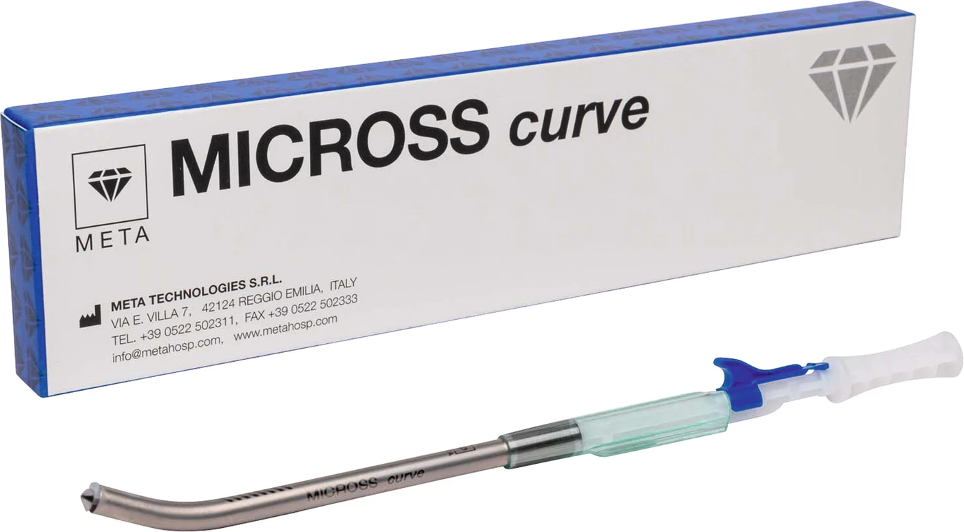 Micross Curve Knochensammler Stück gekrümmt, steril Micross Curve Knochensammler Stück gekrümmt, steril