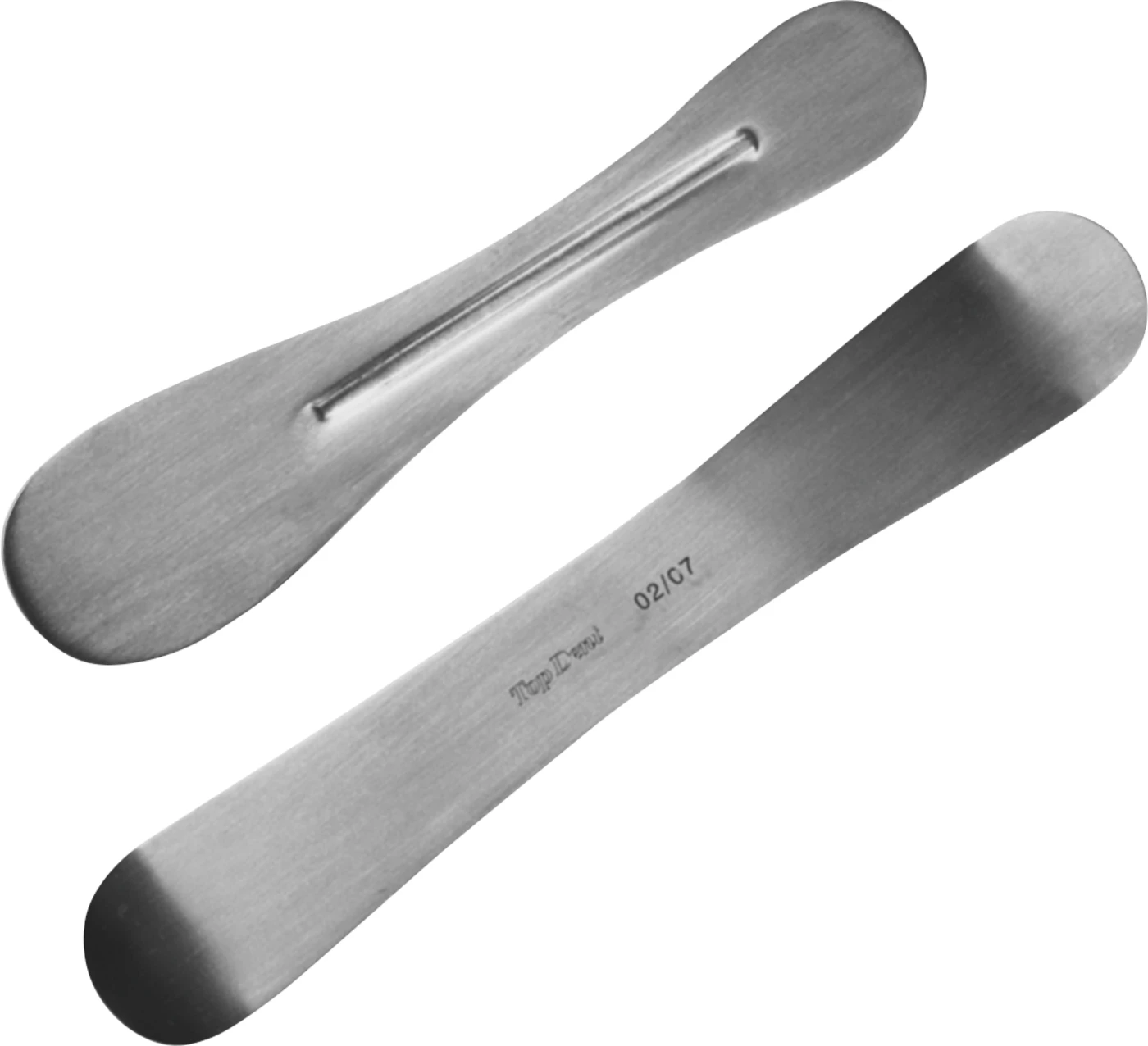 TOPDENT Gipsspatel Stück 11173, mit Metallgriff gerade