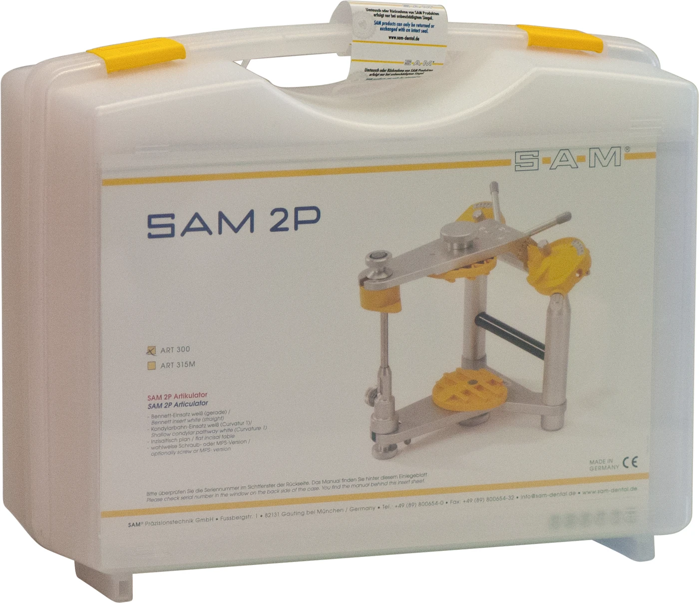 Artikulator SAM® 2P Stück für Schraubmontageplatten-Systeme