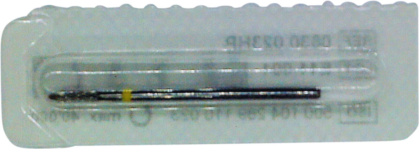 Omni HM-Fräser Schliff 30 Stück kreuzverzahnt, gelb superfein, HP, Figur 289, 8 mm, ISO 023