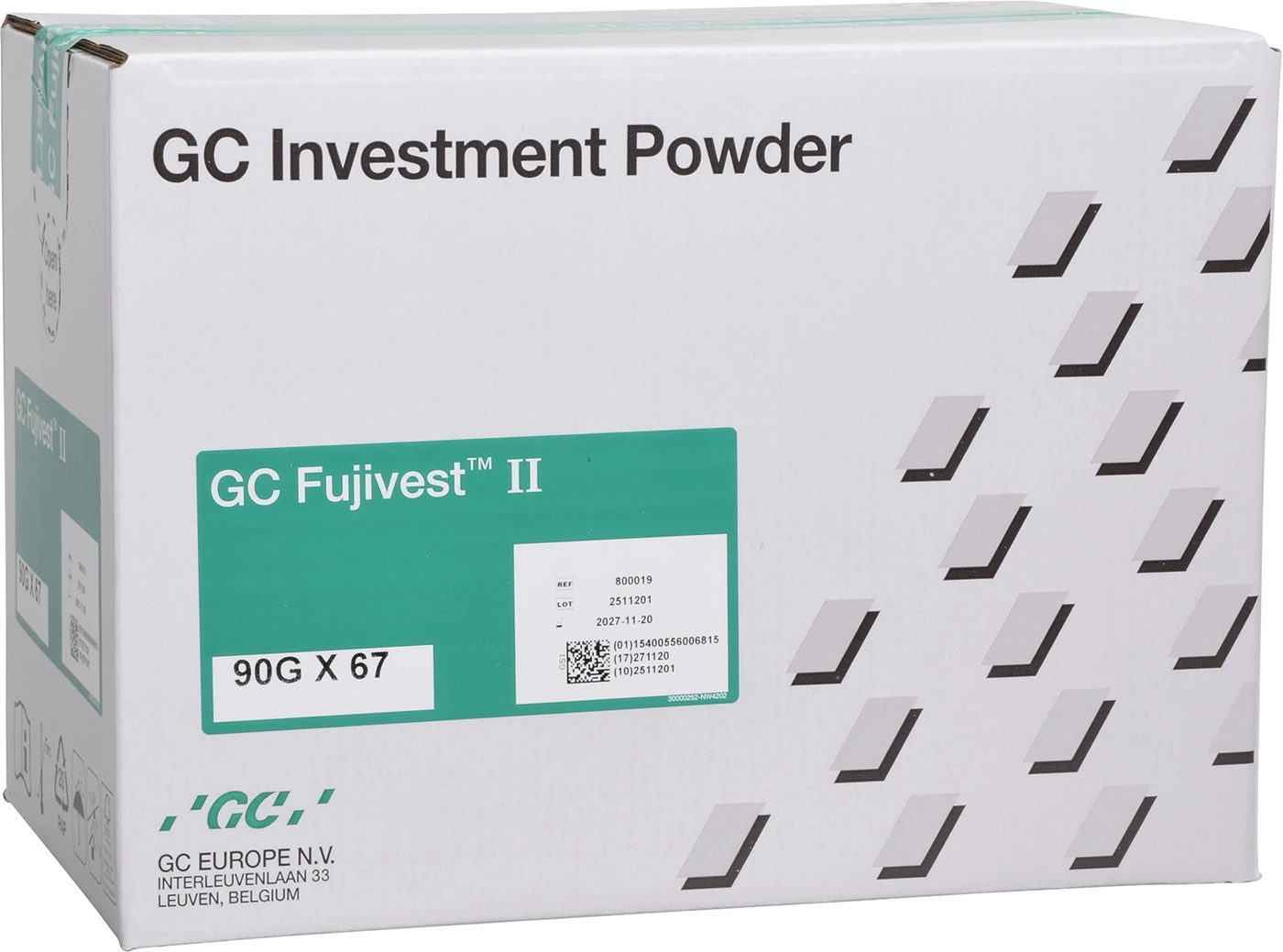 GC Fujivest II® Karton 67 x 90 g Pulver