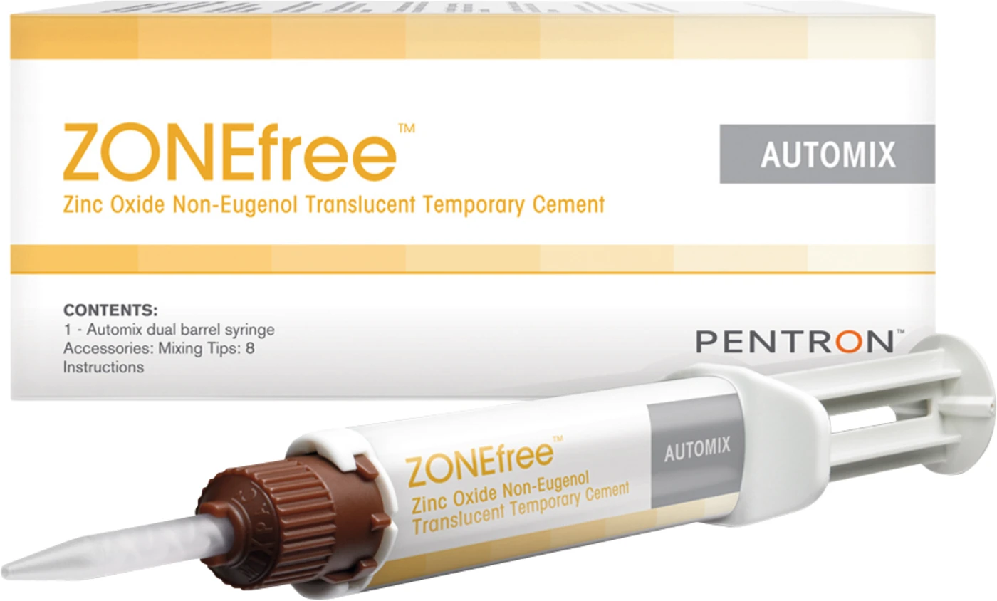 ZONEfree Packung 4 g Automix-Spritze, 8 Mischkanülen