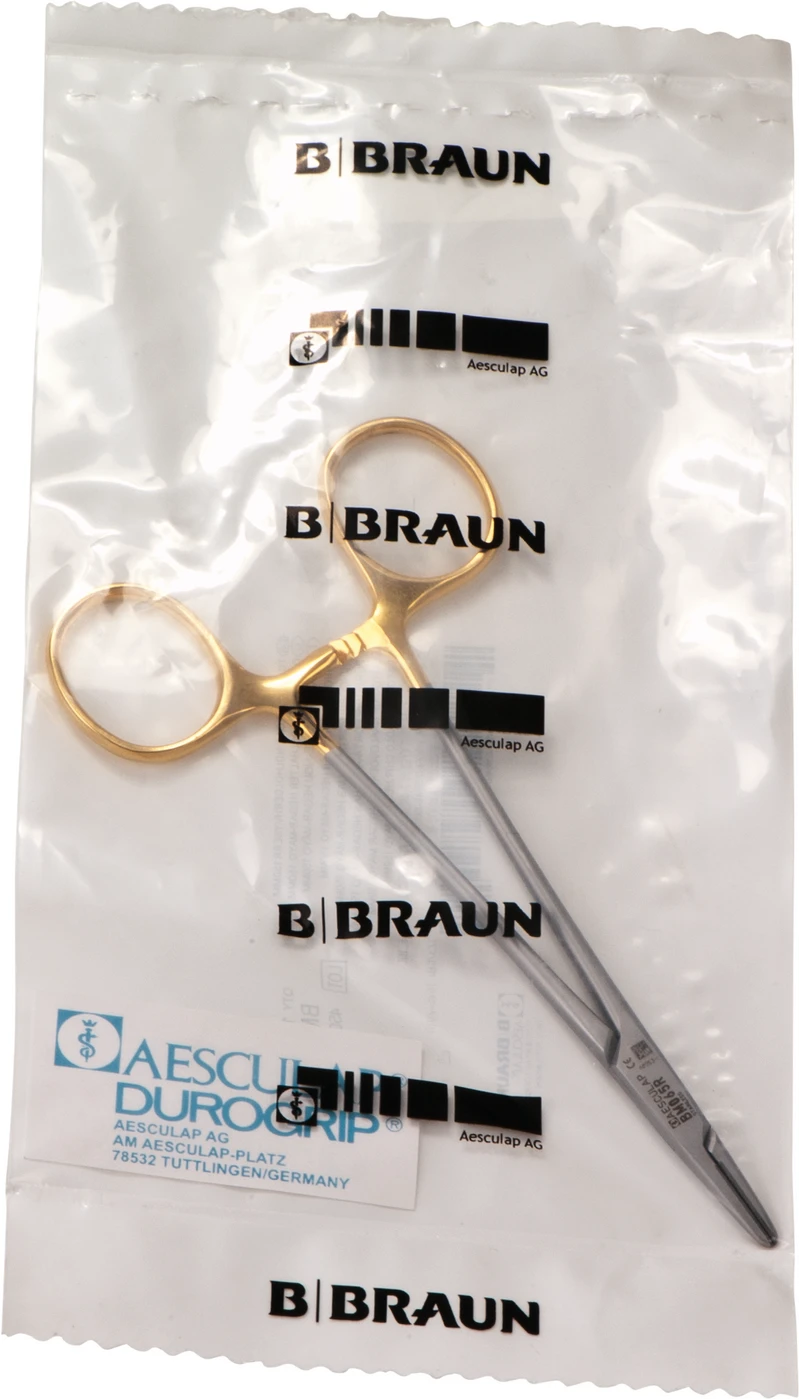 Durogrip® Nadelhalter nach Hegar-Mayo Stück BM065R, 150 mm, Draht 5/0