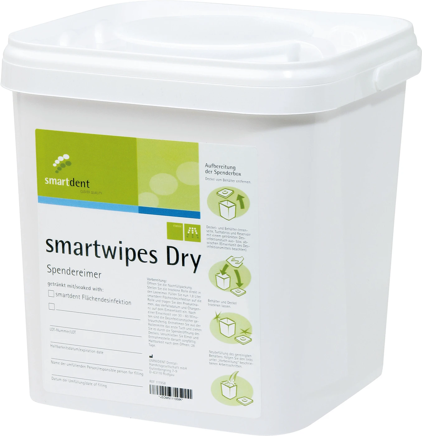 smartwipes Dry Spenderbox leer Stück Spenderbox leer