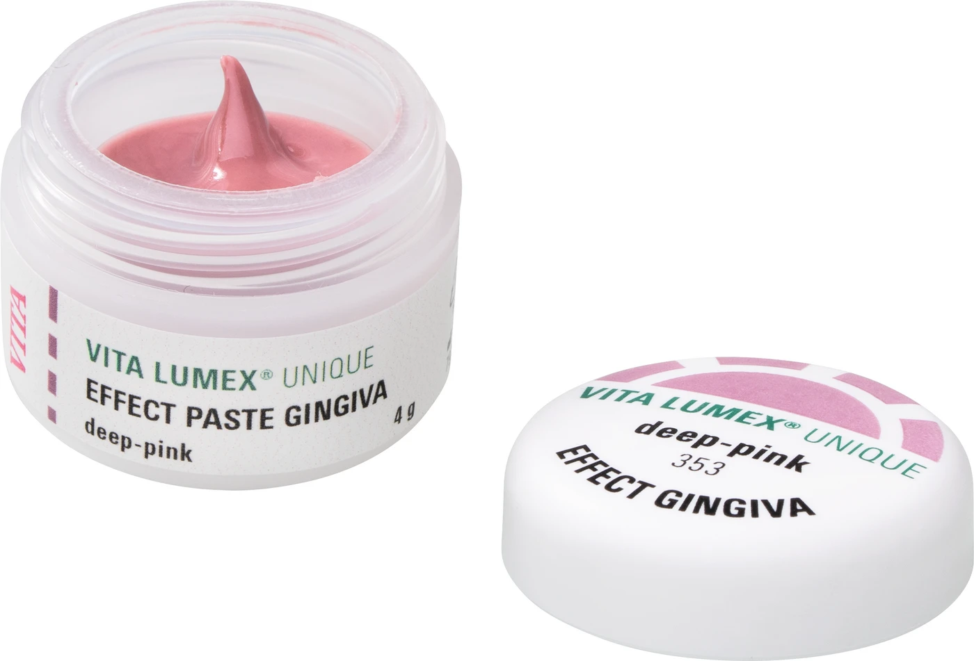 VITA LUMEX® UNIQUE Dose 4 g Paste effect gingiva deep-pink