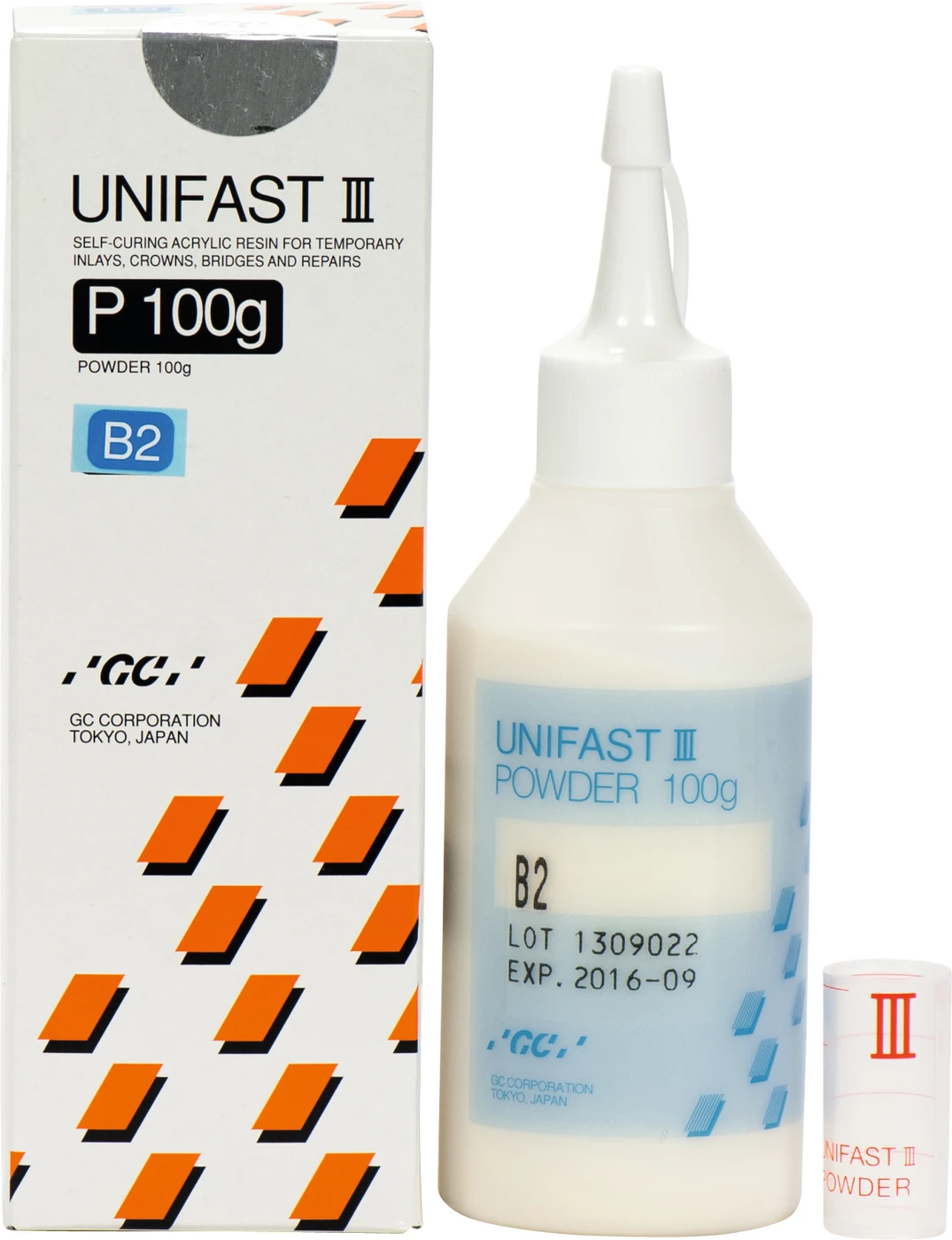 GC UNIFAST III Nachfüllpackung 100 g Pulver B2