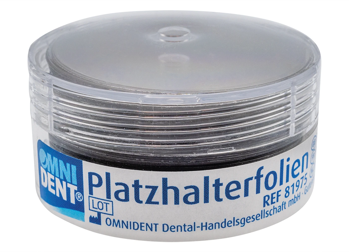 PLATZHALTERFOLIE Packung 200 Stück klar, Ø 42 mm, Stärke 0,1 mm