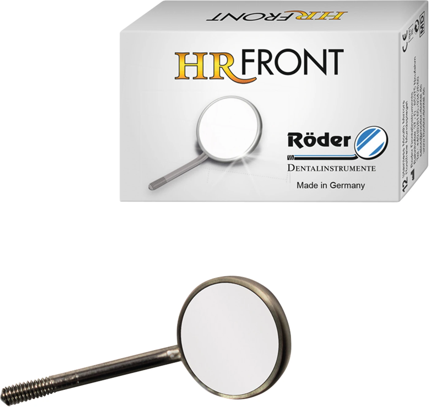 Mundspiegel HR Front Packung 6 Stück SS, plan 0