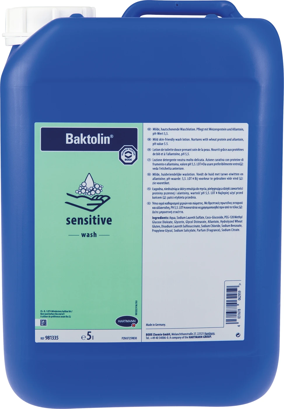 Baktolin® sensitive Kanister 5 Liter