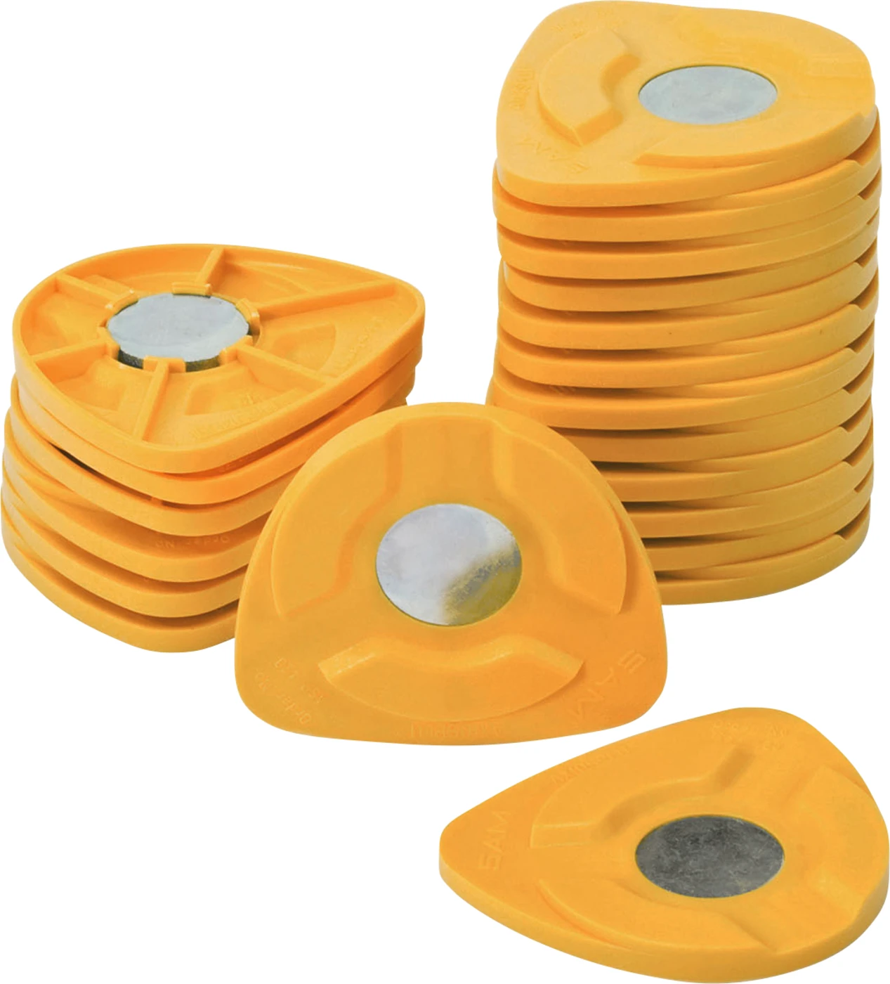 Artikulator Montageplatten Packung 20 Stück oval, AXIOSPLIT