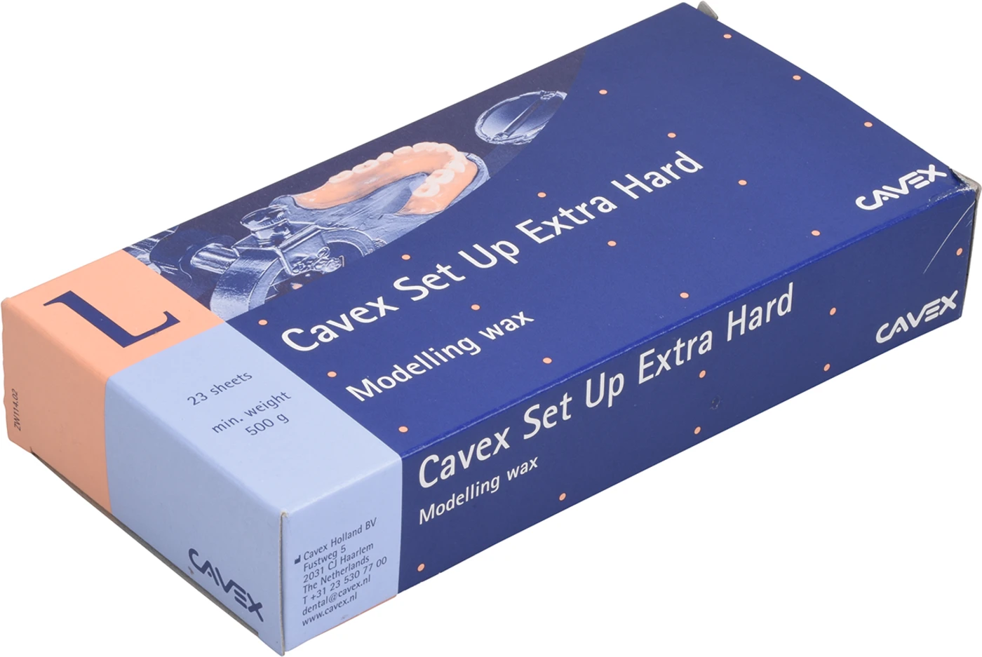 Set Up Modellierwachse Packung 500 g extra hard (23 Platten) Set Up Modellierwachse Packung 500 g extra hard (23 Platten)
