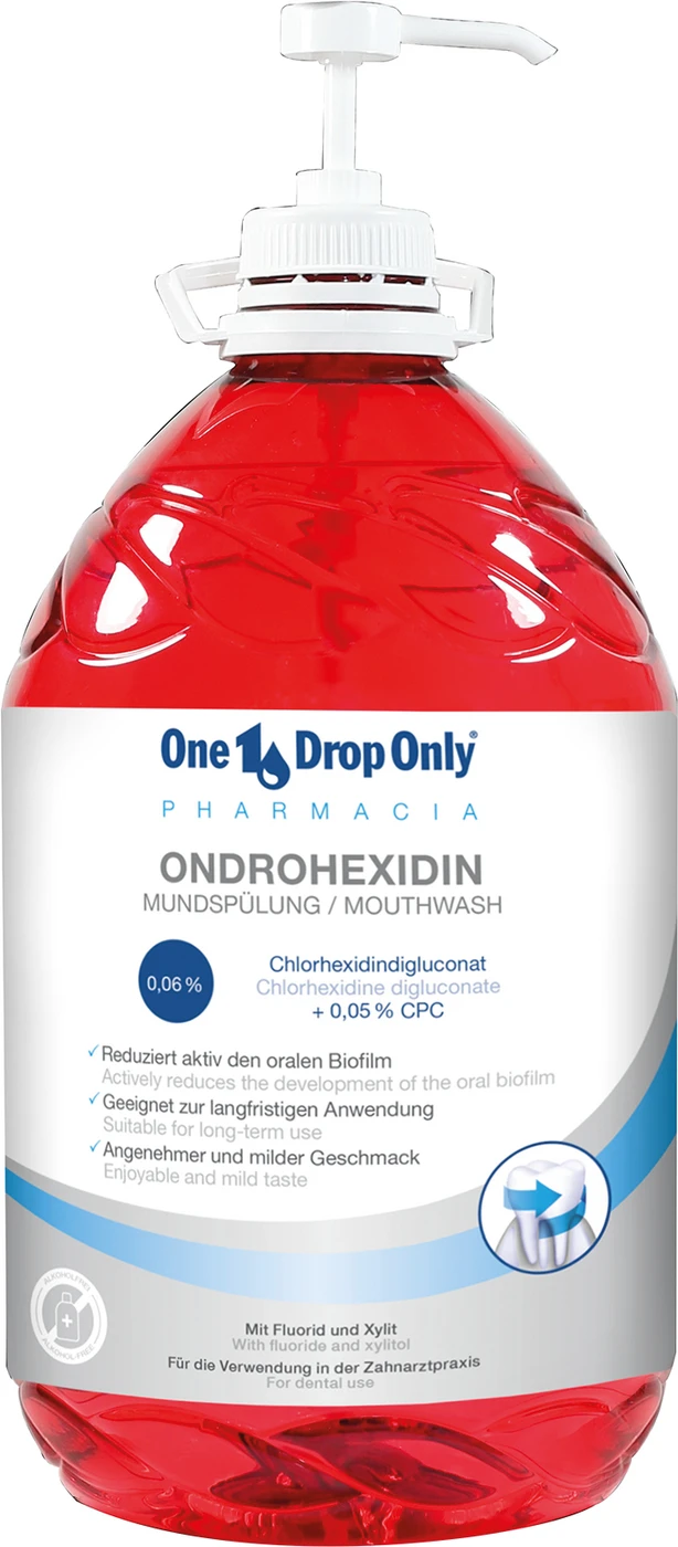 ONDROHEXIDIN Kanister 5 Liter mit Dosierpumpe