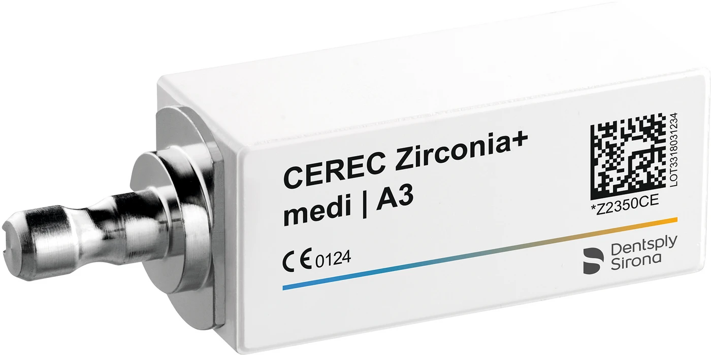 CEREC Zirconia+ Packung 3 Stück medi A3