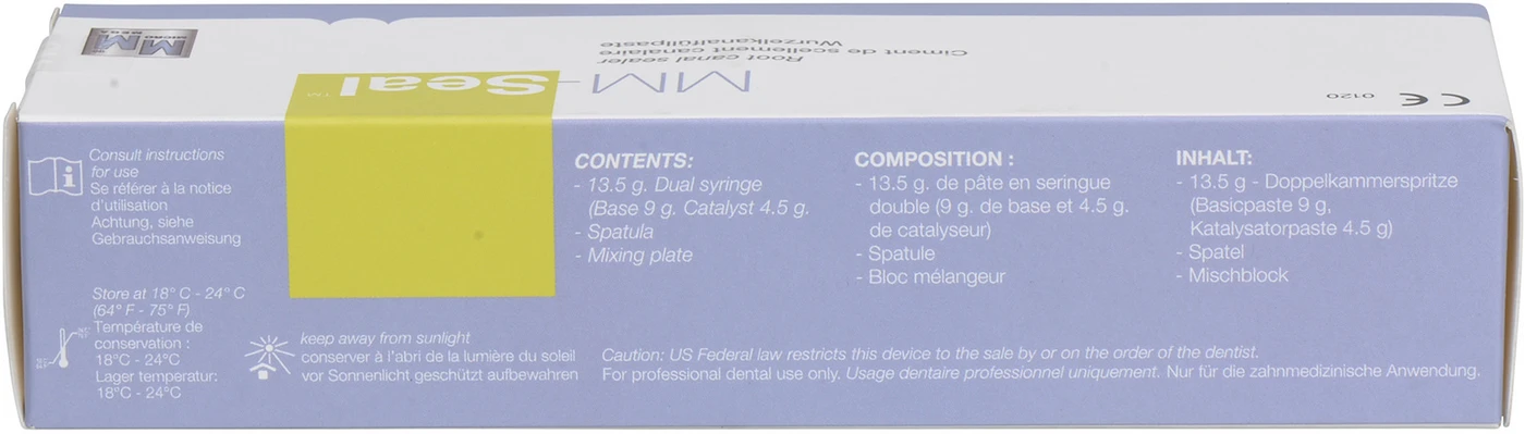 MM-Seal Packung 13,5 g Doppelkammerspritze, 1 Spatel, 1 Mischblock