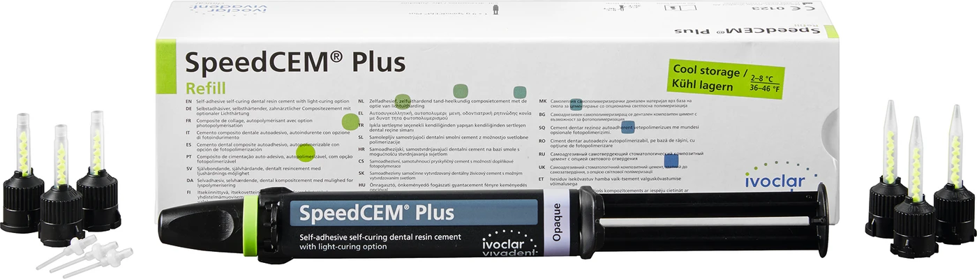 SpeedCEM® Plus Packung 9 g Spritze opak, Zubehör