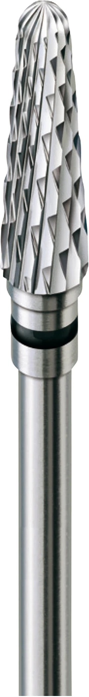 HM-Fräser Schliff 26 Stück Titanverzahnung, schwarz grob, HP, Figur 194, 13,5 mm, ISO 040