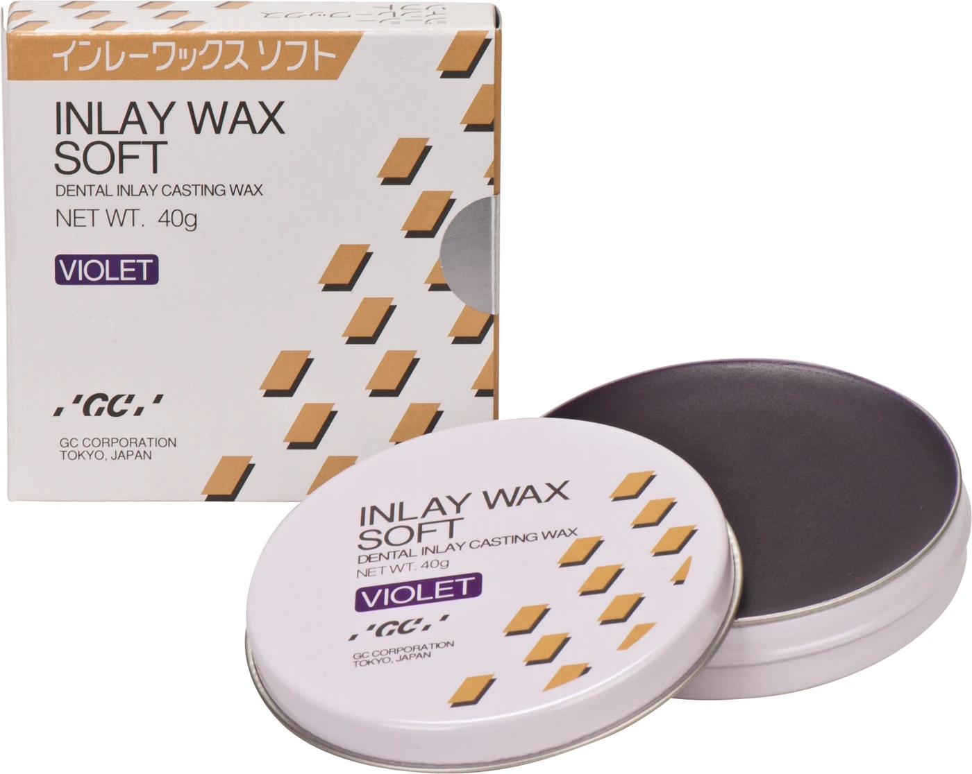 INLAY WAX SOFT Dose 40 g violett