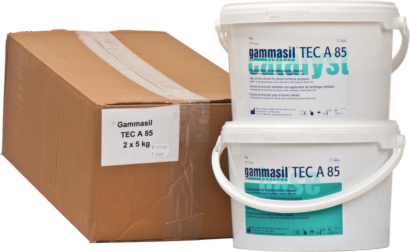 gammasil® PERFECT TEC A 85 Großpackung 5 kg Base, 5 kg Katalysator