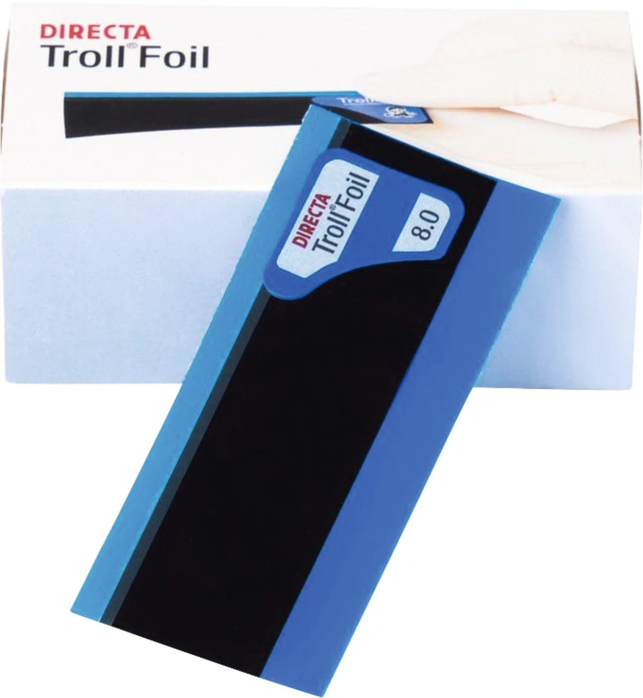 Troll®Foil Packung 100 Folien blau