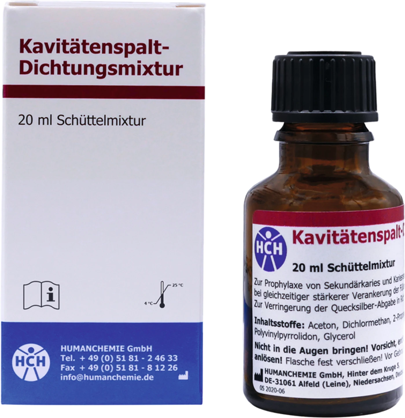 Kavitätenspalt-Dichtungsmixtur Flasche 20 ml