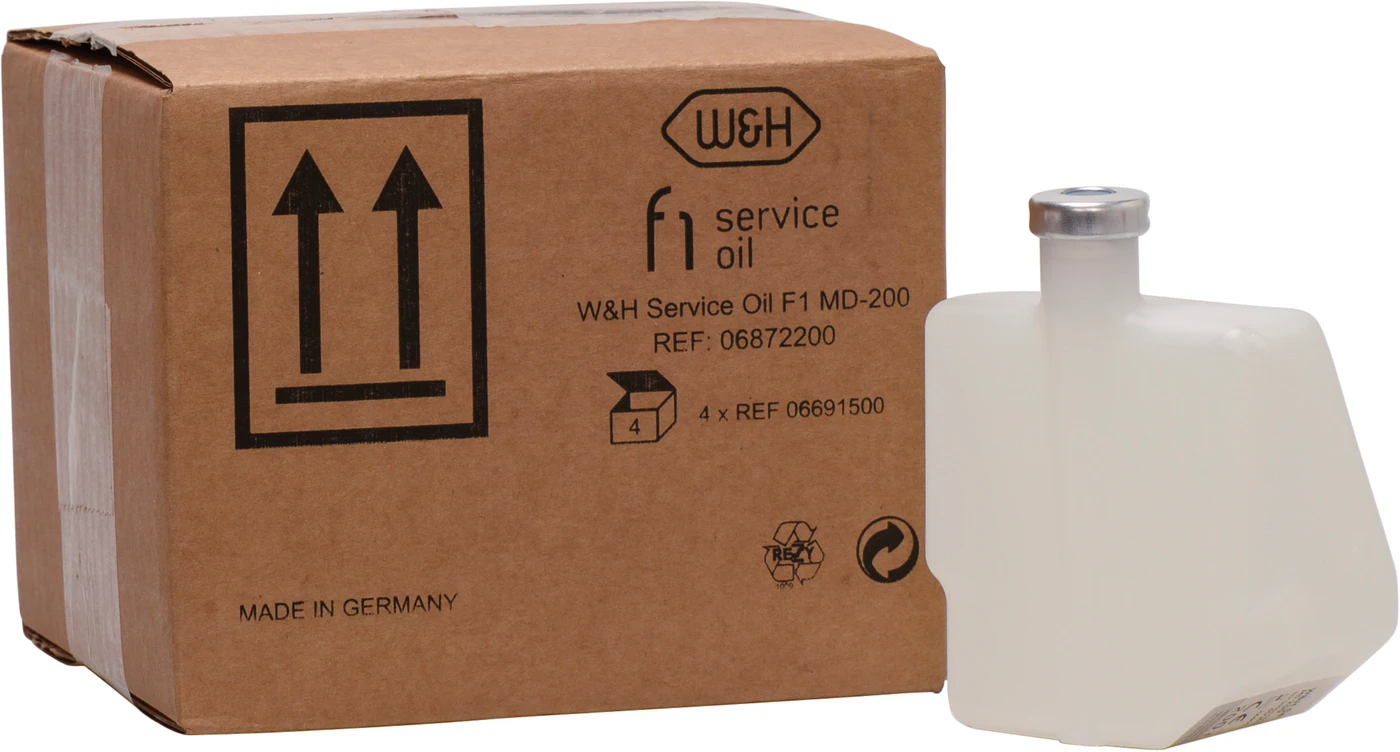 Service-Öl für Assistina 3x3 Packung 4 x 200 ml Ölflasche, MD-200