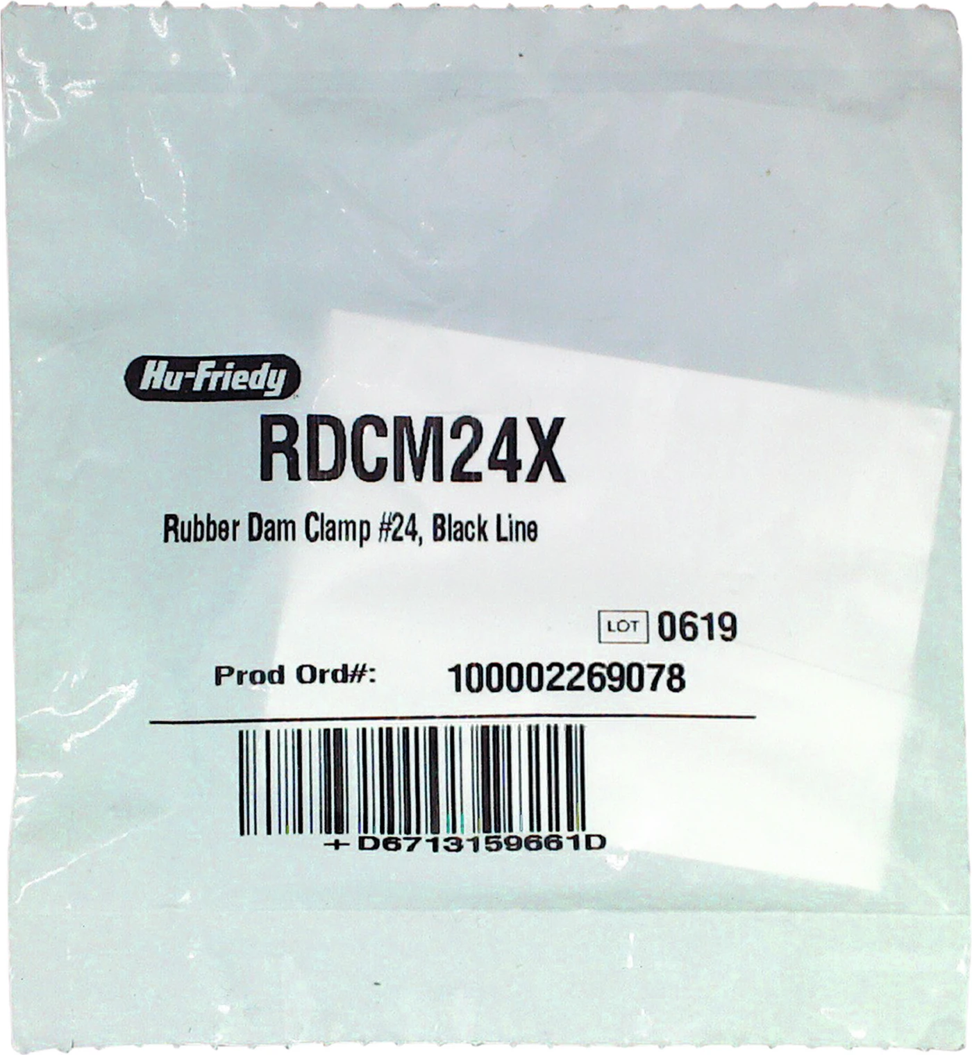 Kofferdam-Klammern Stück  RDCM24X