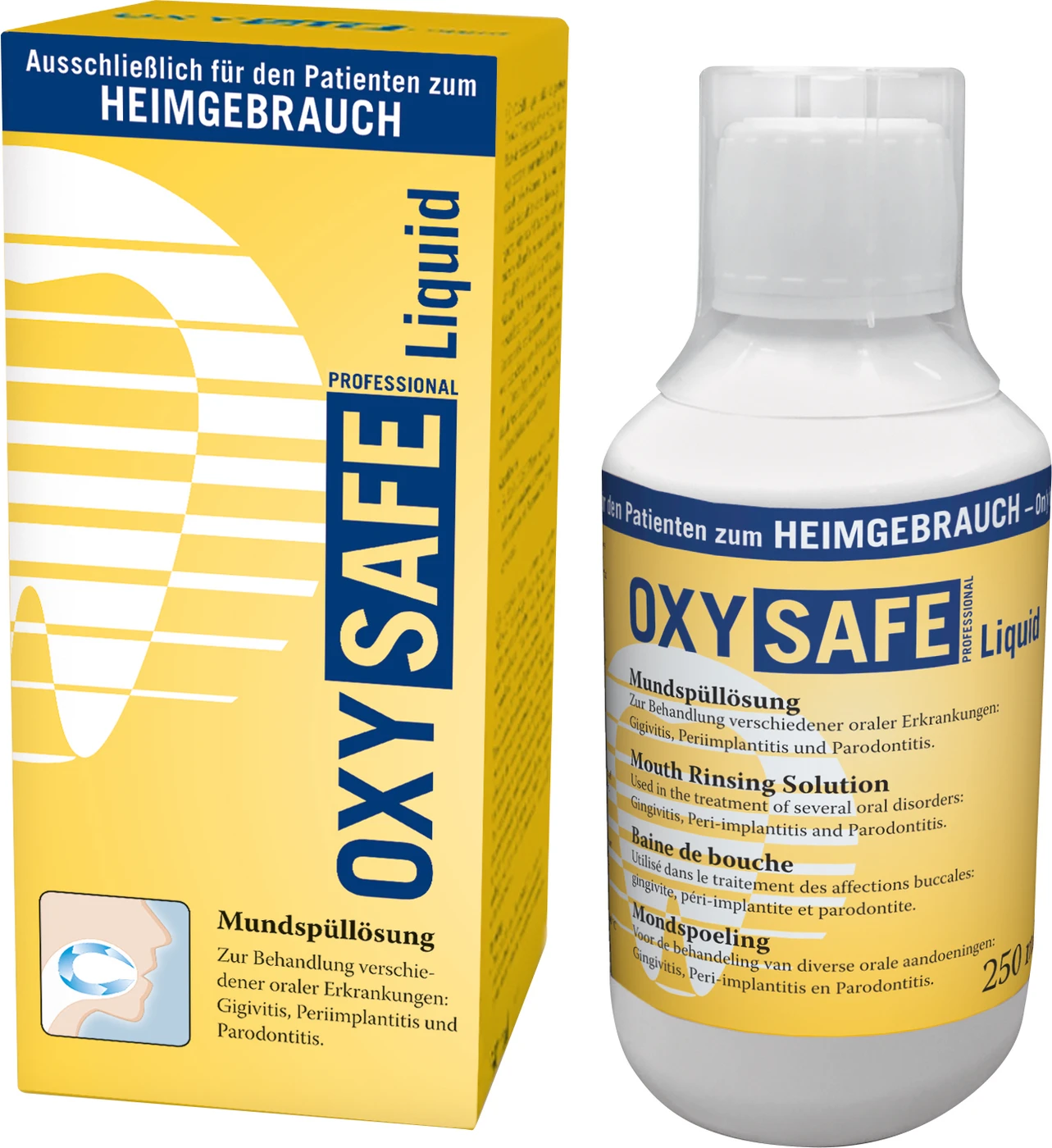 OXYSAFE® Professional Flasche 250 ml Mundspülung