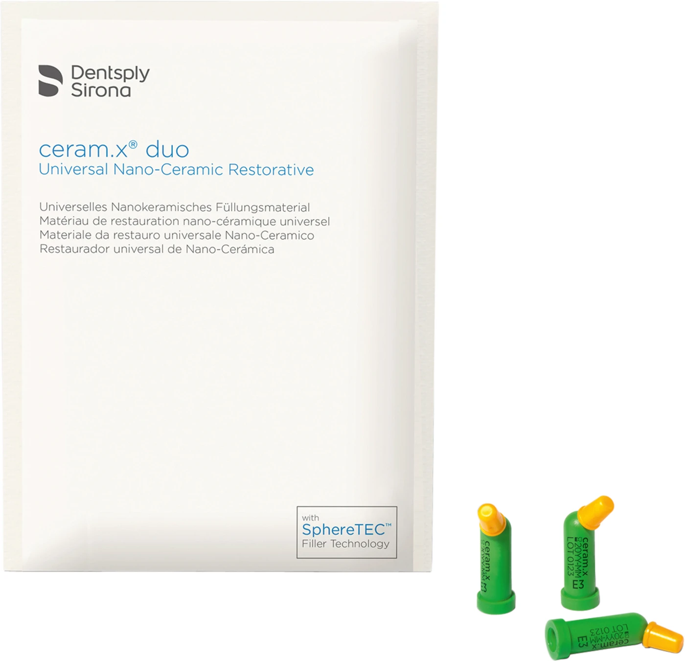 Ceram.x® duo universal Nachfüllpackung 16 x 0,25 g Compule E3