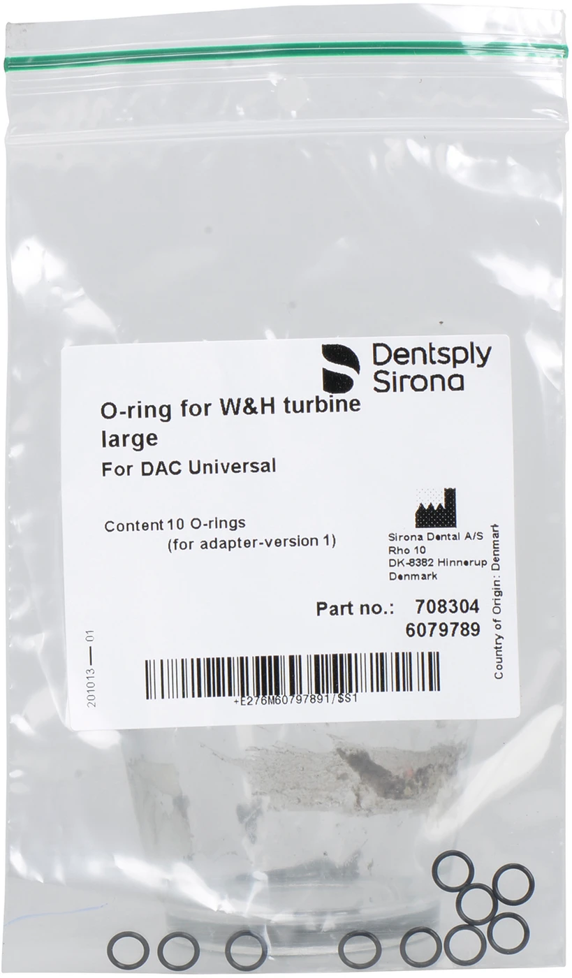 O-Ringe Packung 10 Stück für W&H DAC Universal