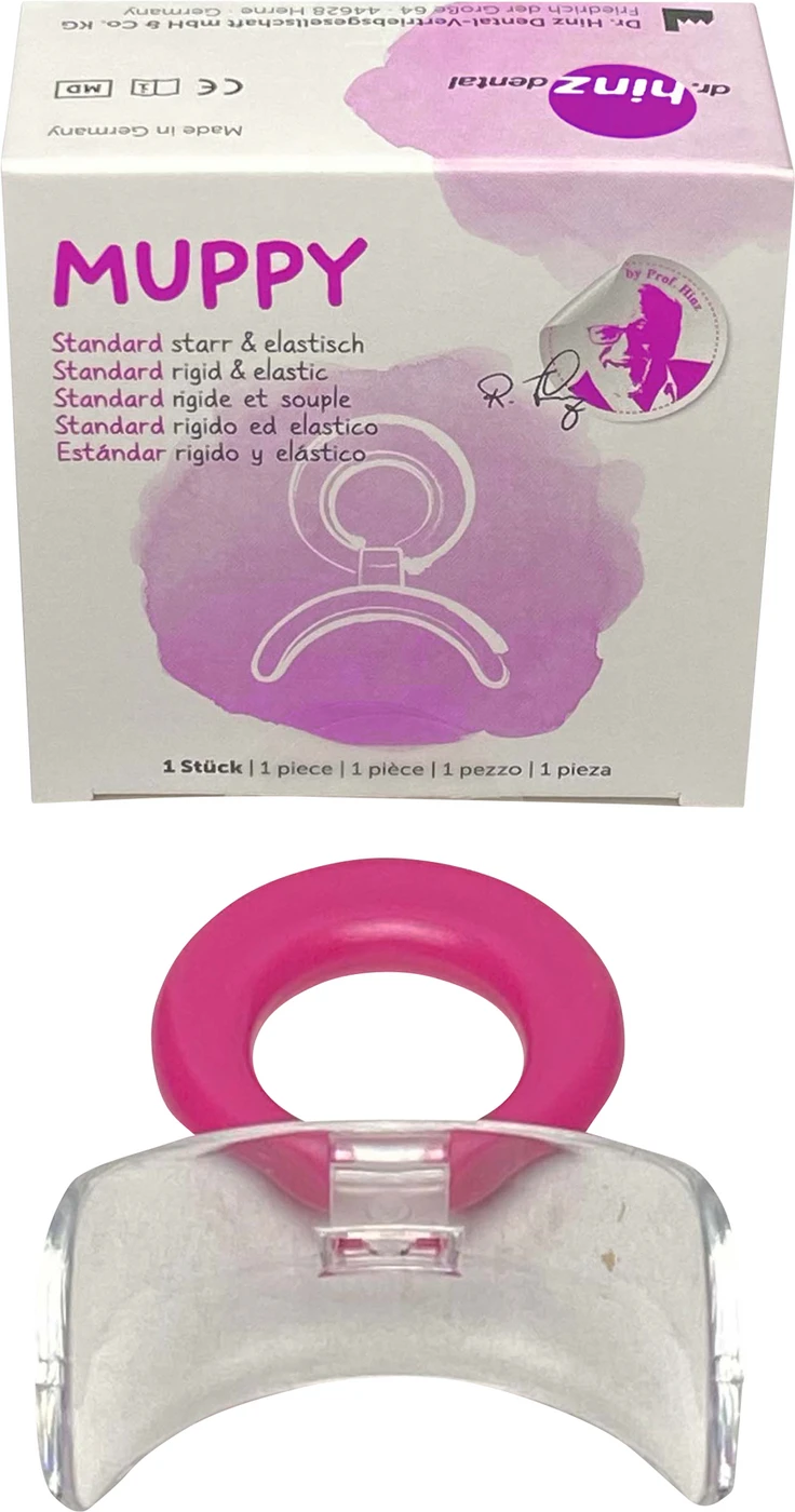Muppy® Standard Stück MVP I transparent, starr