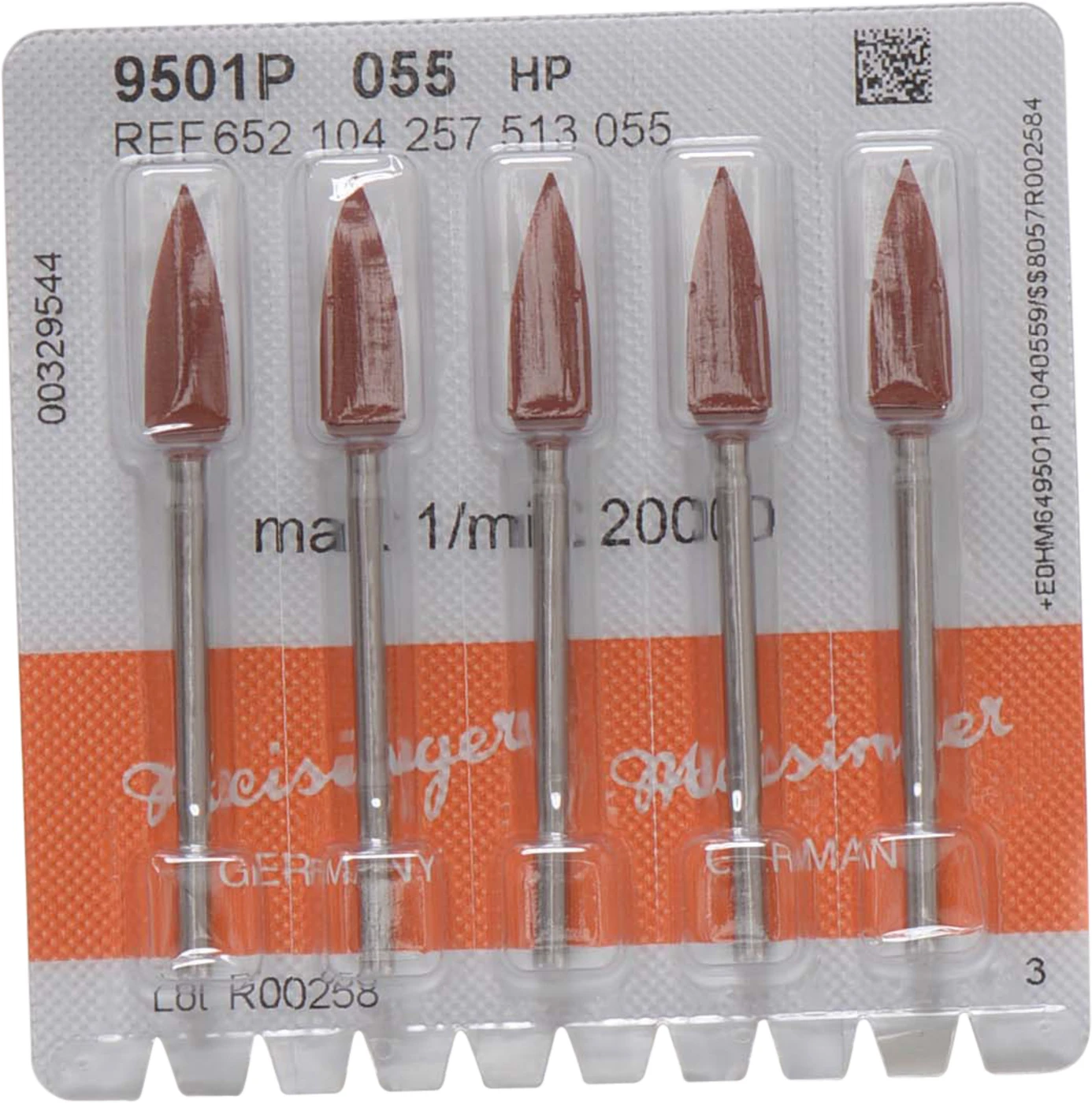 Universalpolierer 9501 Packung 5 Stück braun mittel, HP, Figur 257, 18 mm, ISO 055