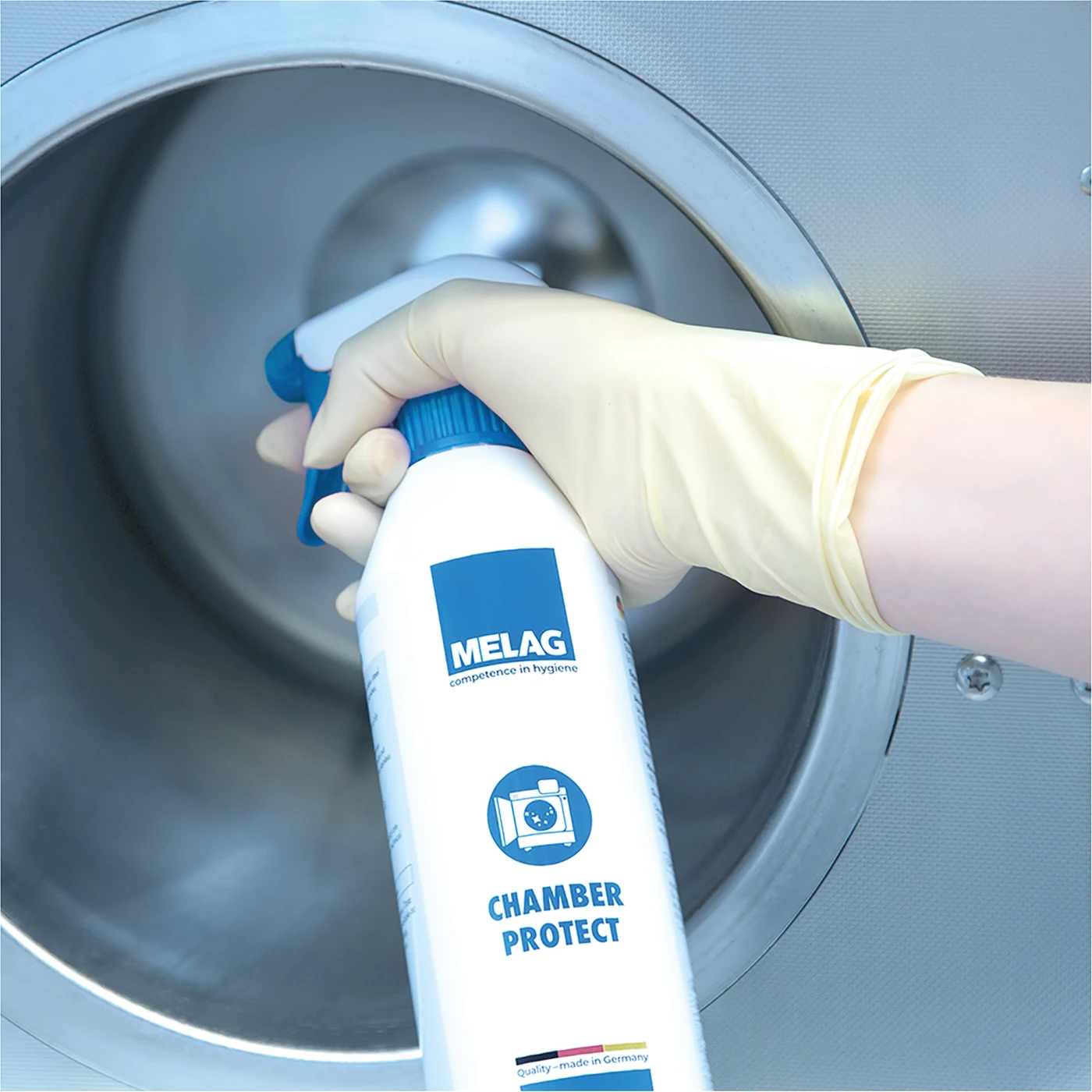 Chamber Protect Kesselreinigungs-Set Packung 1 Flasche Reiniger, 50 Tücher, 1 Mikrofasertuch