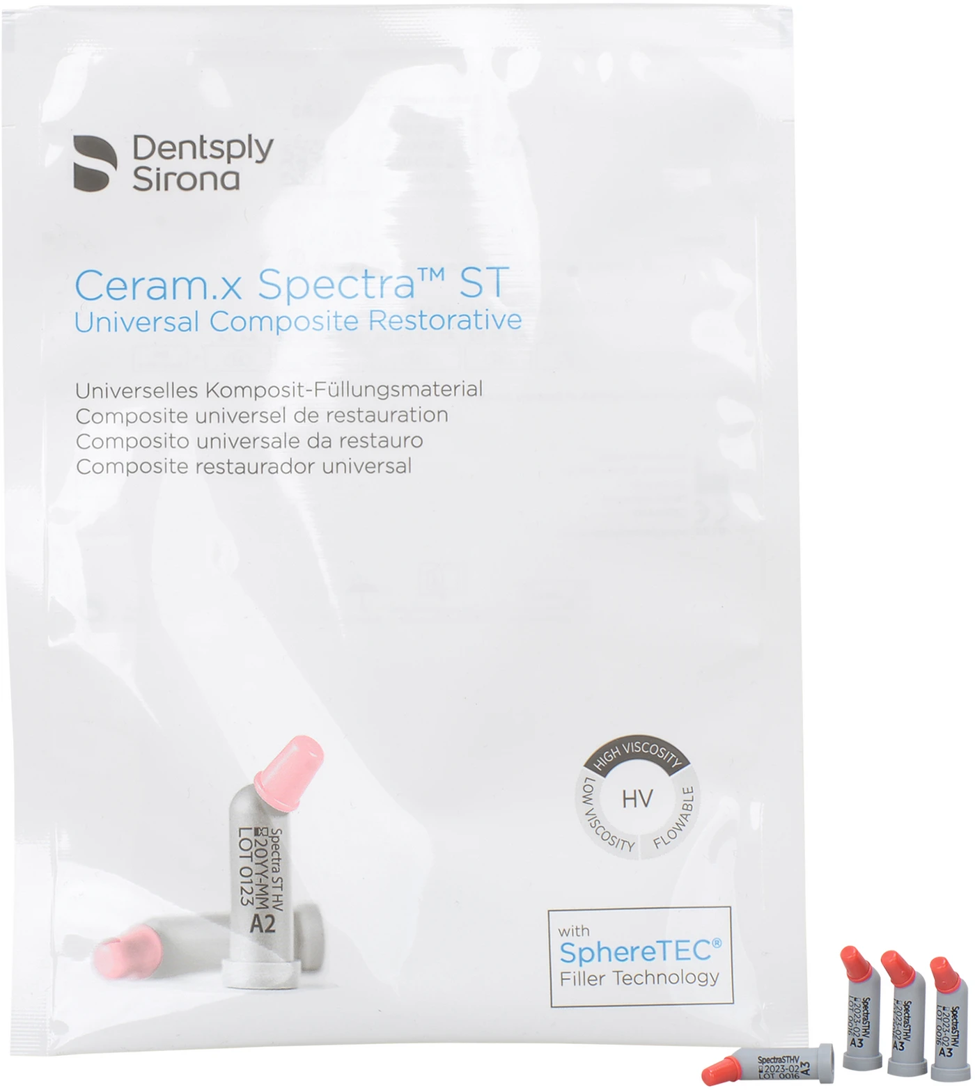 Ceram.x Spectra™ ST HV Packung 16 x 0,25 g Compule A3