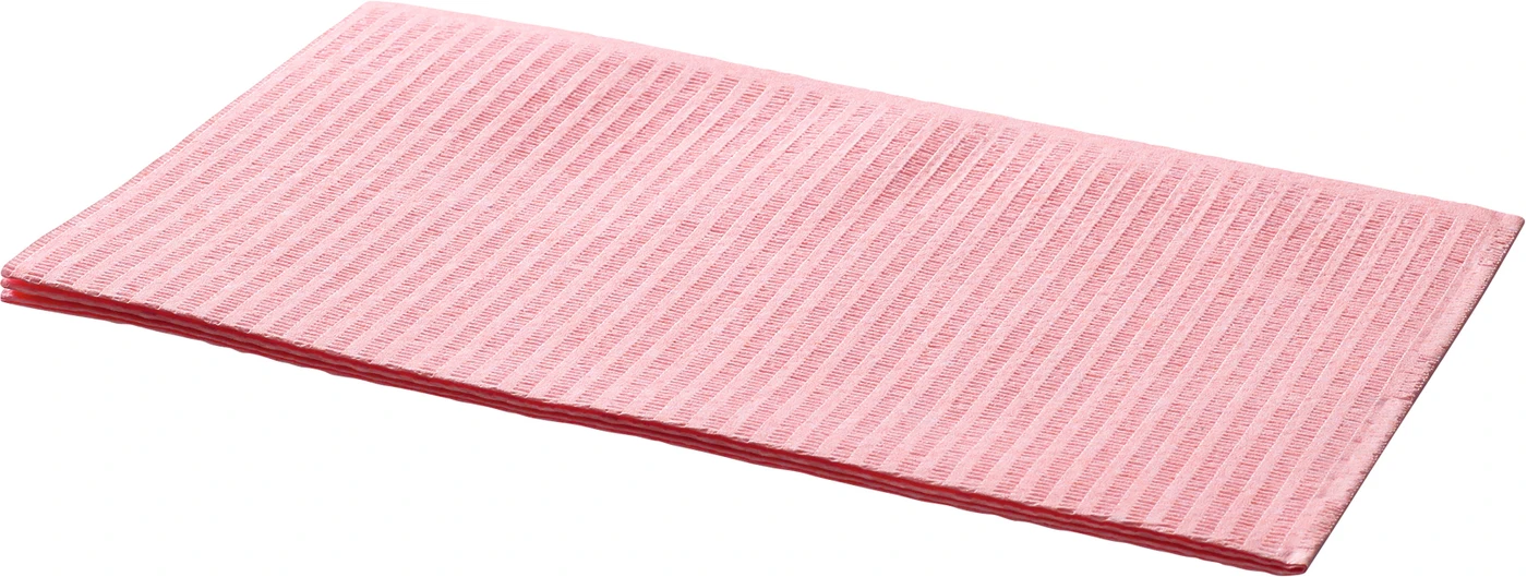 TOP SAFE Patientenservietten Karton 10 x 50 Stück pink, 33 x 45 cm, 2-lagig