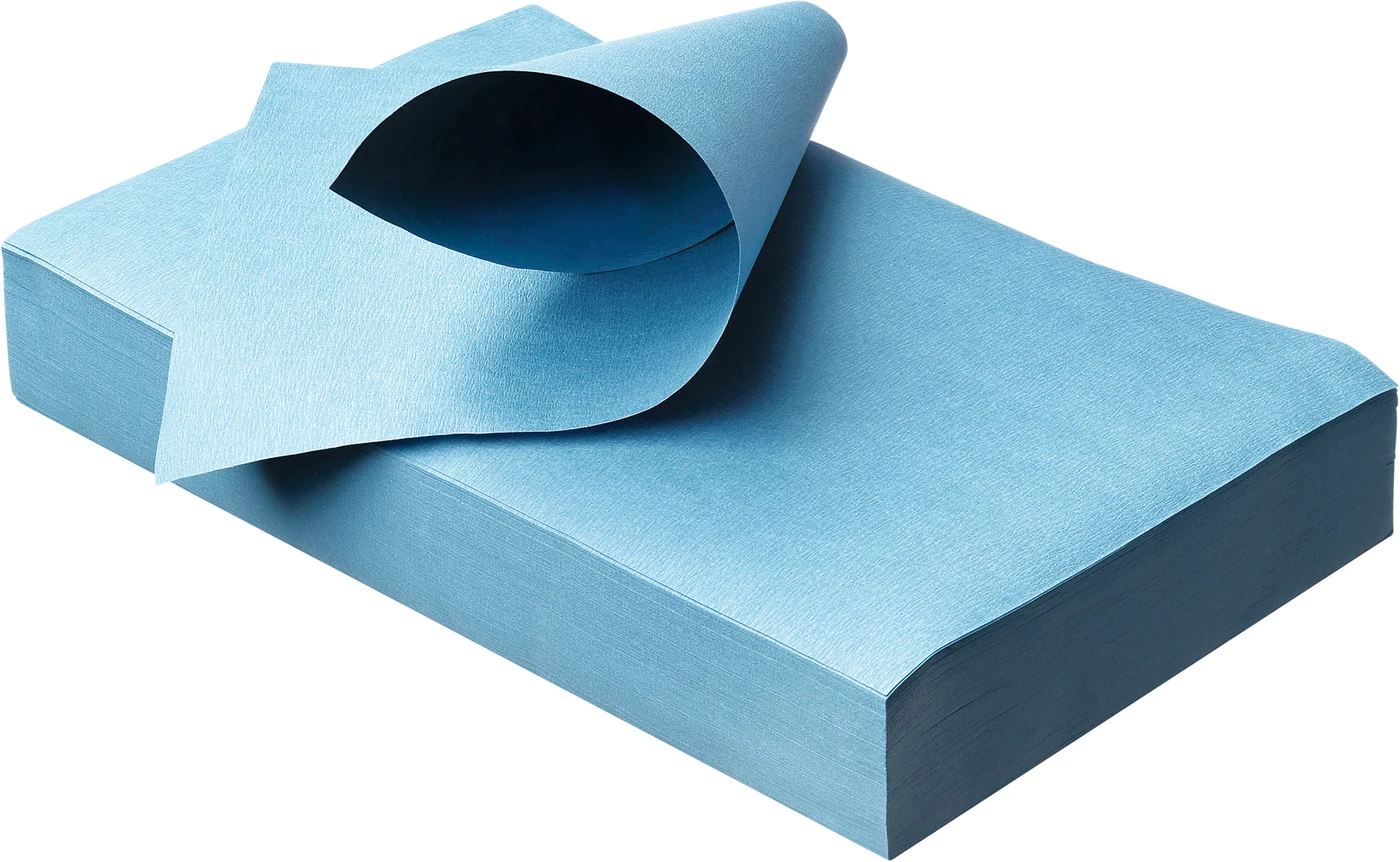 Dental Tray-Einlagen Karton 10 x 250 Stück 18 x 28 cm, blau