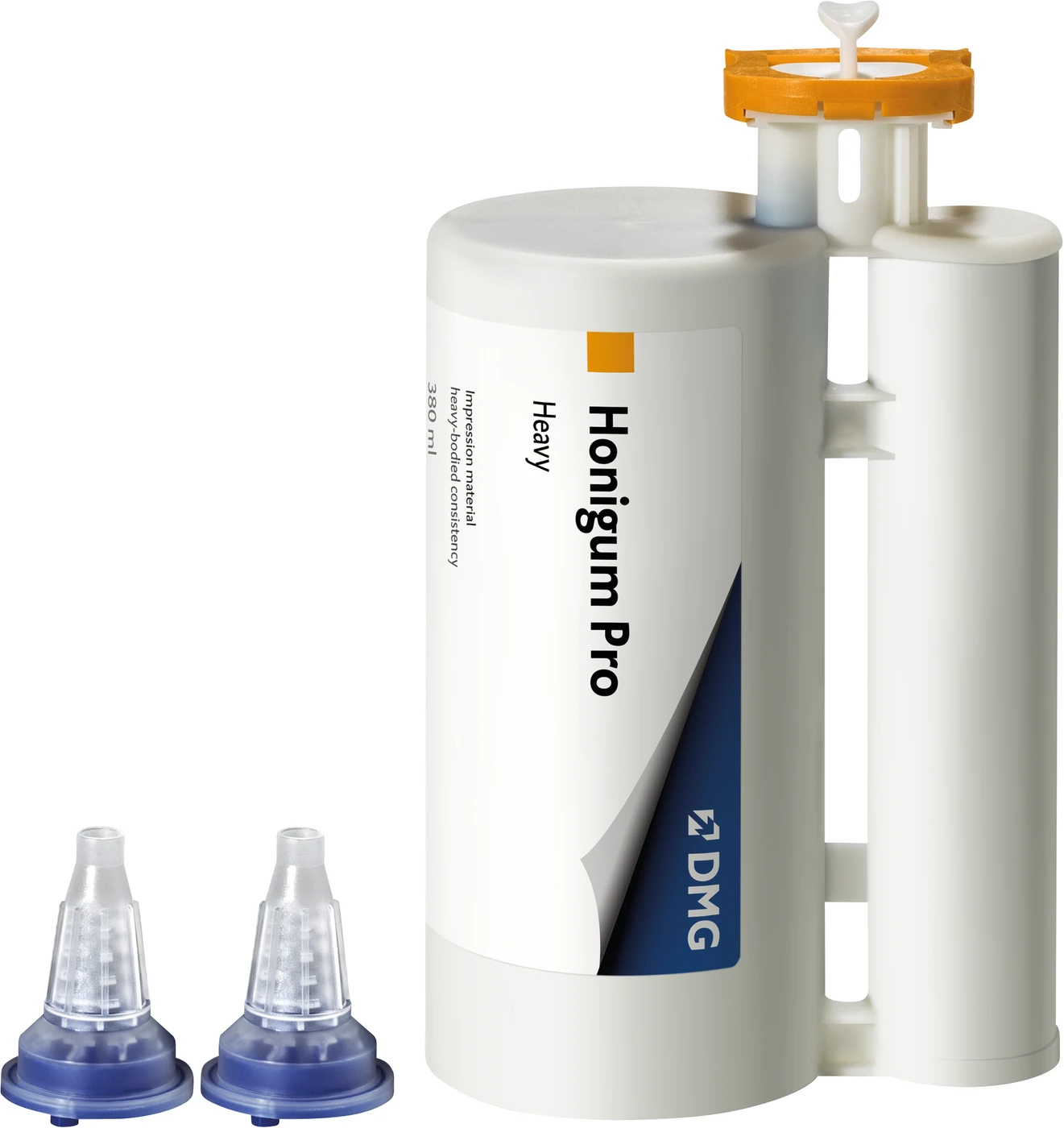 Honigum Pro Heavy Vorteilspackung 5 x 380 ml Doppelkartusche, 50 MixStar-Tips