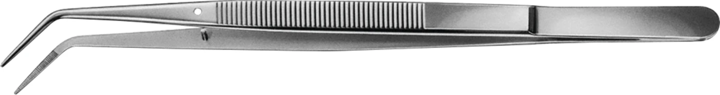 Zahnpinzetten nach London-College Stück 150 mm, gerieft